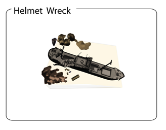 Helmet Wreck
